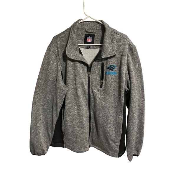 NWOT GIII Apparel NFL Carolina Panthers Women's XL Front Full Zip Jacket - Picture 1 of 7